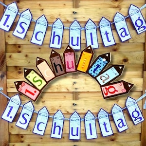 A pennant 1st day of school enrollment 13x18 embroidery file embroidery pattern