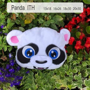 Panda Lena cuddly pillow head ITH different sizes 13x18 16x26 18x30 and 20x30
