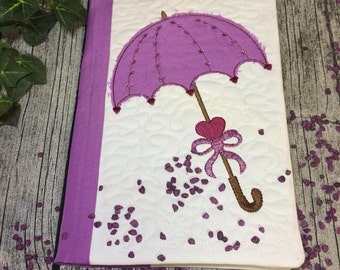 A Lavendel 13x18 Stickdatei 6 Motive Doodle Schirm Stickmuster Stickdatei sticken