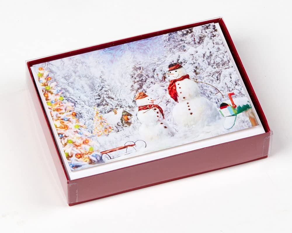 Box Of Nativity Christmas Cards - 15 Cards / 16 Foil Lined Envelopes - View #7