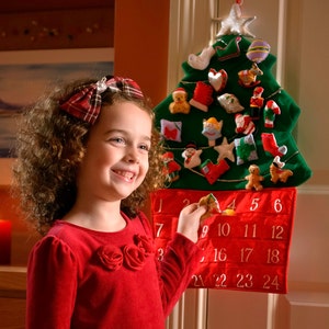 Christmas Tree Fabric Advent Calendar Bild 2