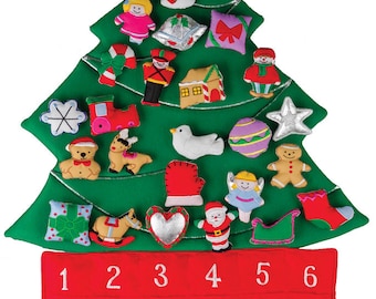 Christmas Tree Fabric Advent Calendar