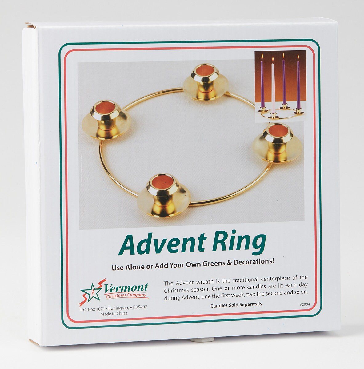 Advent Wreath Kit Advent Ring & Candles Etsy