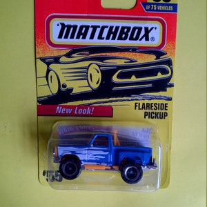 Matchbox #55 Chevy Flareside Pick-up Neu auf Karte