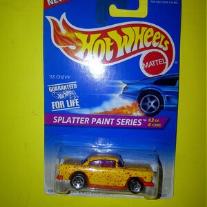 Hot Wheels #410 1955 Chevy neu auf Karte