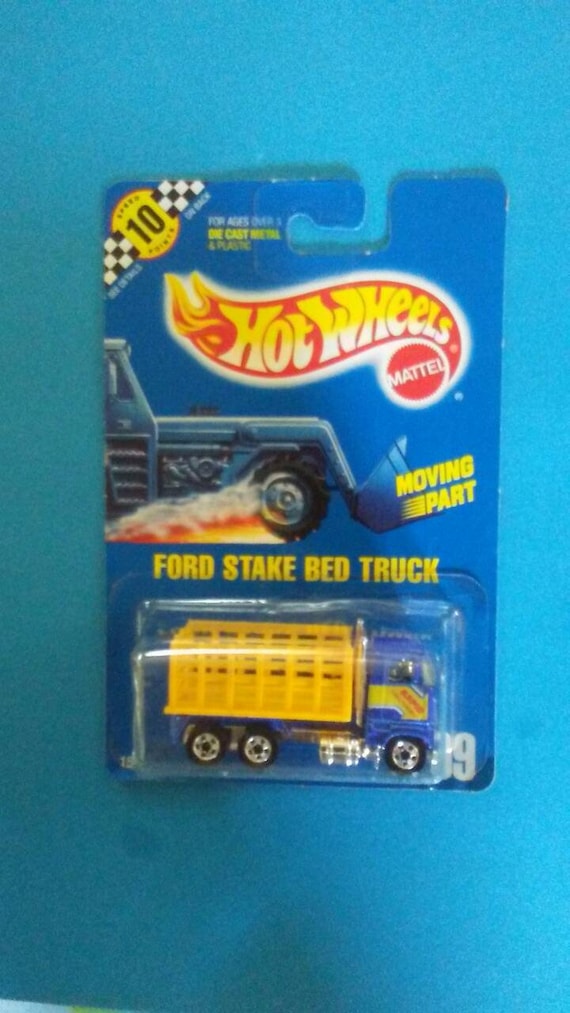 hot wheels ford stake bed truck