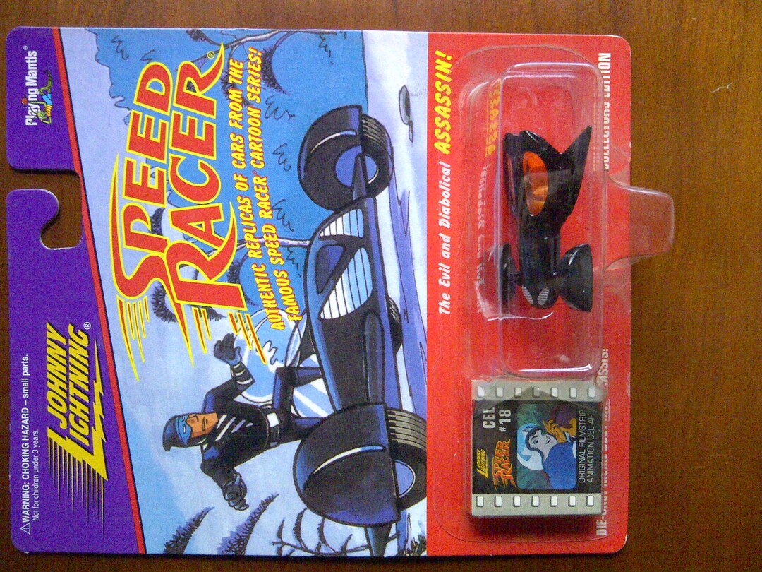 Speed Racer Assassin 1/64th Diecast New on Card - Etsy