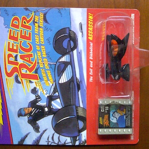 Speed Racer Assassin 1/64th diecast neu auf Karte