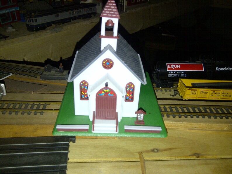 Ho Scale Building Kit Church Built Kit Etsy