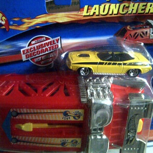 Hot Wheels Powerlauncher 1970 Barracuda neu auf Karte