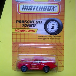 Streichholzschachtel Serie 1-75 1991 #3 Porsche 911 neu auf Karte