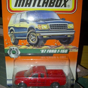 Streichholzschachtel Ford 1997 F-150 neu auf Karte