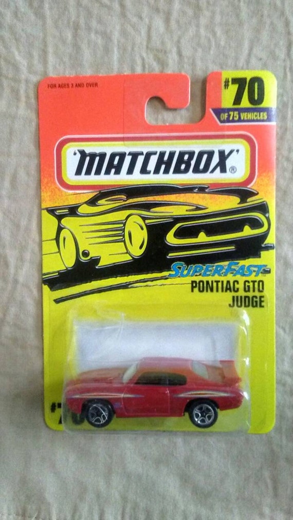 matchbox pontiac gto