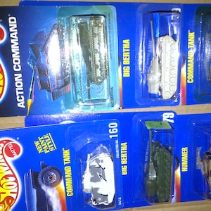 Hot Wheels Mays Military Madness Special Tanks Hummer (6)neu auf Karten
