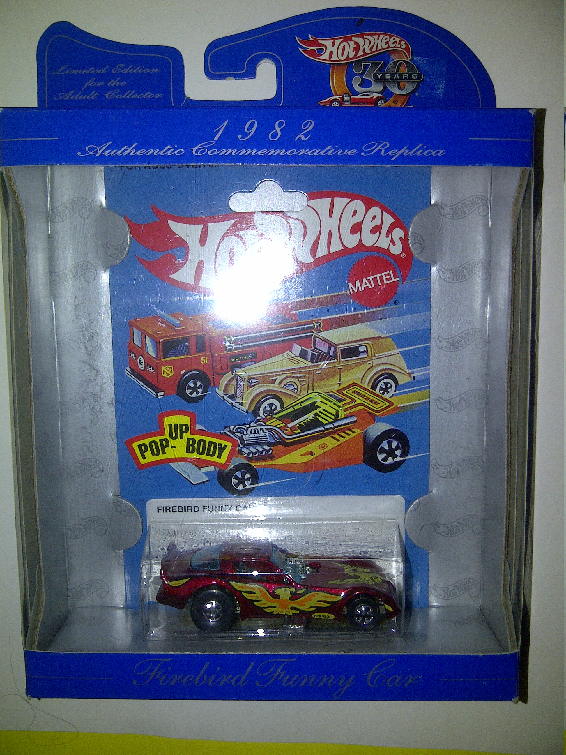 ホットウィール 1982 レプリカ ファイヤーバード ファニーカー