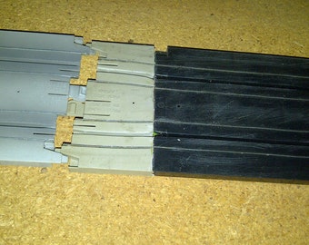 Ho custom made slot car track adaptor Lifelike Afx Tomy AutoWorld Aurora Tyco Adaptor