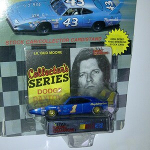 Nascar Classics 1970 Dodge Daytona Bud Moore #1 1/64th DieCast neu auf Karte