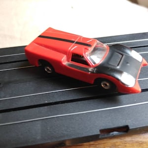 Aurora Thunder-Jet Ho Slot Car Ford J excellent condition new old stock chassis