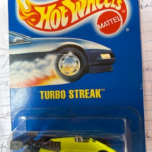 Hot Wheels Turbo Streak #235 (neu auf blauem Karton). Indy Car