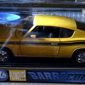 1969 Plymouth Barracuda 1:18TH Diecast New in Box