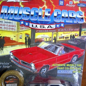 1971 Plymouth Hemi Cuda 1/64th diecast neu auf Karte