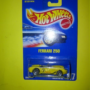 Hot Wheels #117 Ferrari 250 neu auf blauer Karte