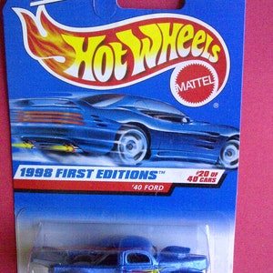 Hot Wheels 1940 Custom Ford Truck neu auf Karte