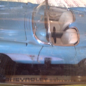 1953 Corvette Light Blue 1:18 Diecast New in box