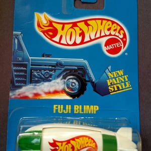 Hot Wheels #249 Fuji Luftschiff neu auf blauer Karte