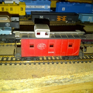 Raro Ho Train Car Marx 40&#39; Caboose
