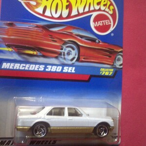 Hot Wheels #767 Mercedes 380 sel neu auf Karte