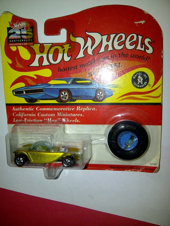 hot wheels 25th anniversary
