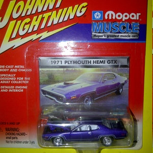 1971 Plymouth Gothic Hemi Plum Crazy neu auf Karte