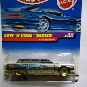 Hot Wheels #716 Low N Cool Limozeen neu auf Karte