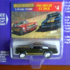 Johnny Lightning Ford mustang ShelbyGT 350 neu auf Karte