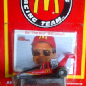 Mcdonalds Race Team Dragster nieuw op kaart