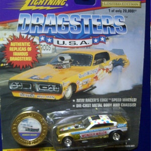 1971 ChevyDragster Wonder Wagon NEU auf Karte 1/64th