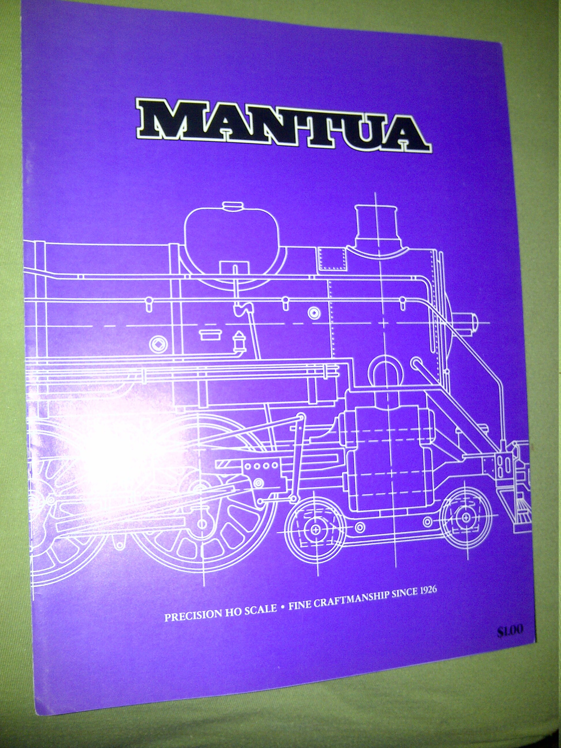 Mantua Ho Train Catalog 1979 New Condition Etsy