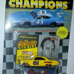 Nascar Classics 1964 Ford Galaxie Hoss Ellington #61 1/64 DieCast neu auf Karte