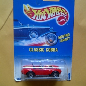 Hot Wheels #31 Classic Cobra 7-spaaks wiel nieuw op kaart