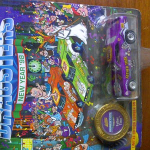 1998 Father Time Dodge Ladegerät 1/64th diecast neu auf Karte