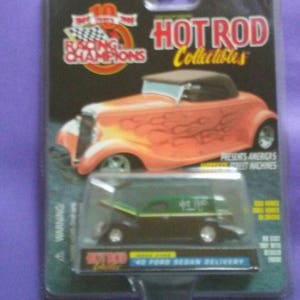 1940 Ford Sedan Lieferung Hot Rod neu auf Karte 1/64th diecast