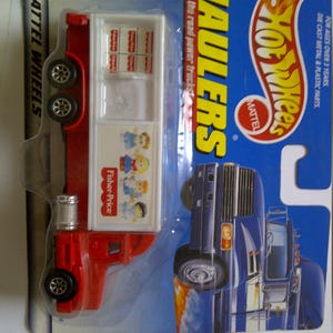 Hot Wheels Haulers Fisher Price Novo no cartão