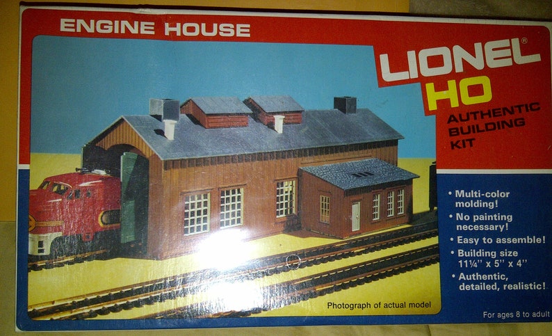 Lionel Ho Building Engine House new kit in sealed box