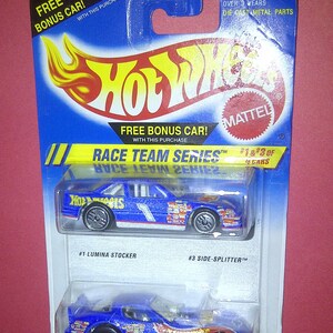 Hot Wheels Race Team Chevy Lumina ISide_-Splitter Drukfout nieuw op kaart