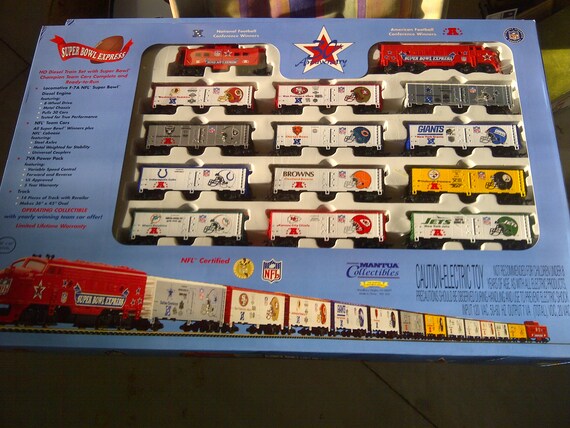 nfl train set