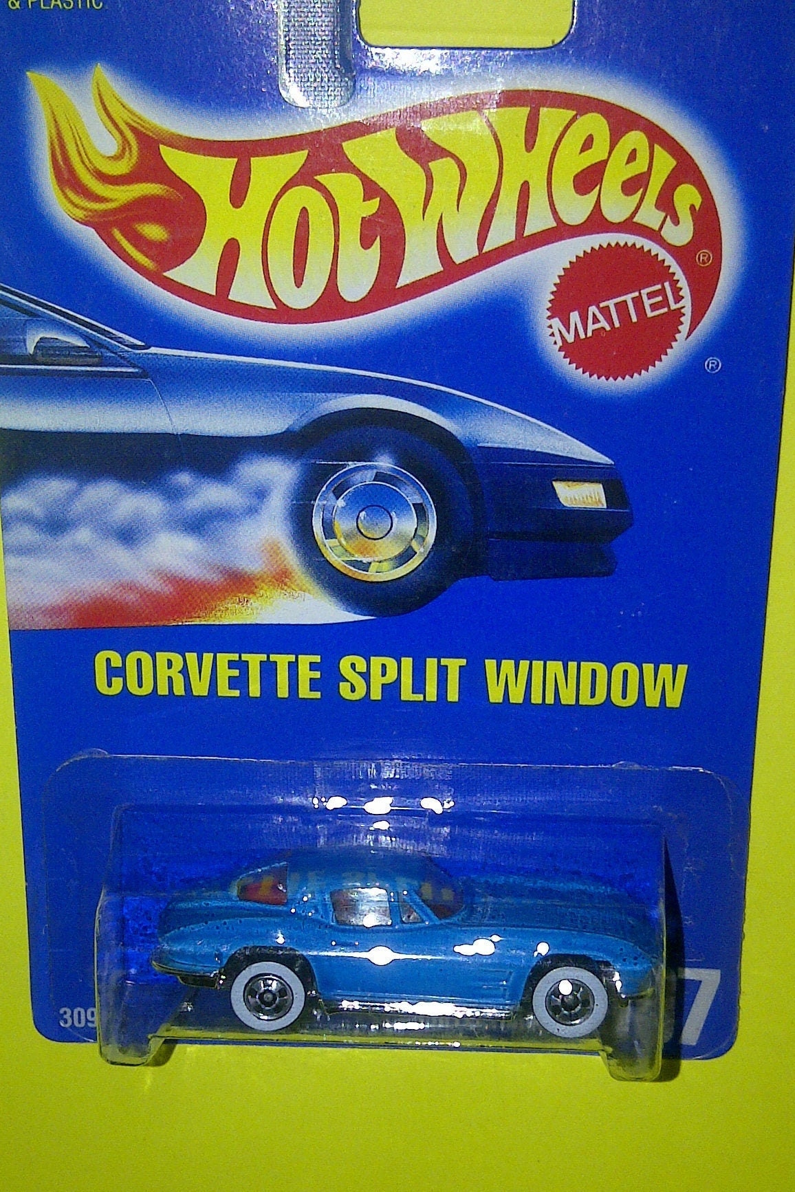 旧いHot Wheels SPLIT WINDOW '63 No. 4354 Vintage Hot Wheels Split Window '63 Corvette #4354 Hi-Rakers