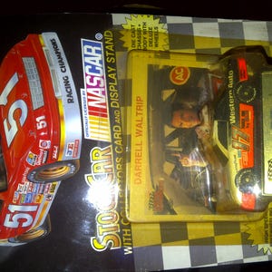 Nascar Classics Darrell Waltrip #17 Western Auto 1/64th Diecast neu auf Karte