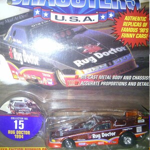 NHRADragsters Rug Doctor S Gauge DieCast neu auf Karte