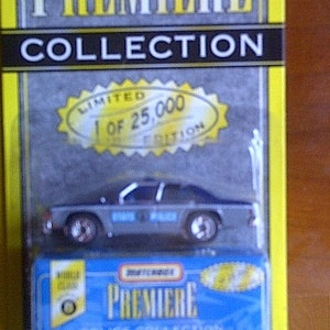 Matchbox Premier Collection Virginia State Police 1/64th Diecast Nieuw op kaart